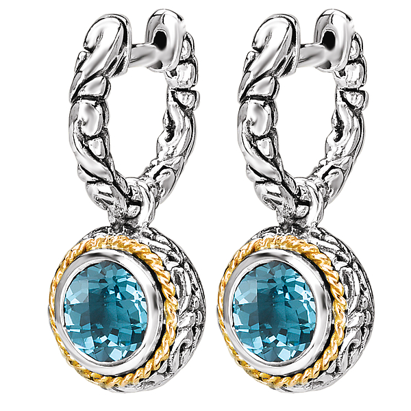 Ladies Fashion Gemstone Earrings Image 4 The Hills Jewelry LLC Worthington, OH
