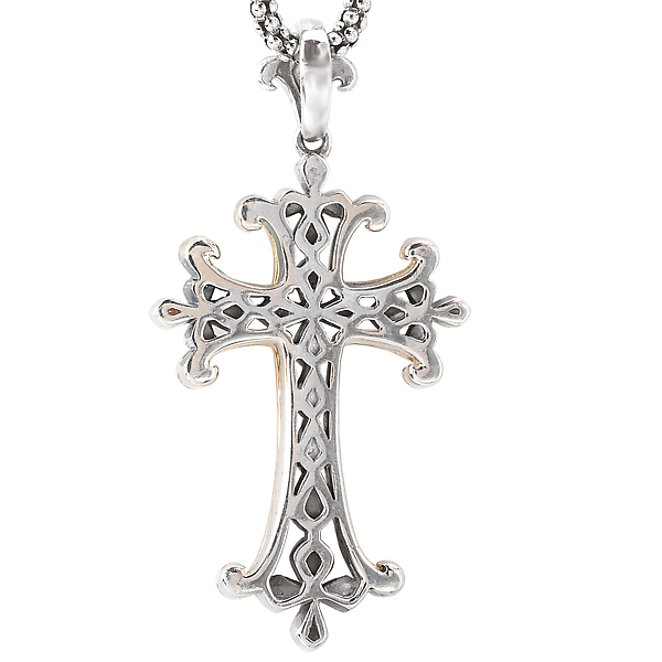 Ladies Fashion Cross Pendant Image 4 Chandlee Jewelers Athens, GA