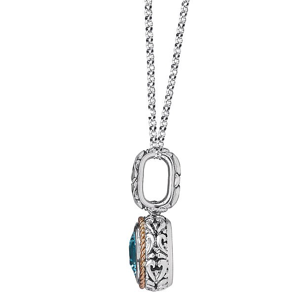 Ladies Fashion Gemstone Necklace Image 3 The Hills Jewelry LLC Worthington, OH