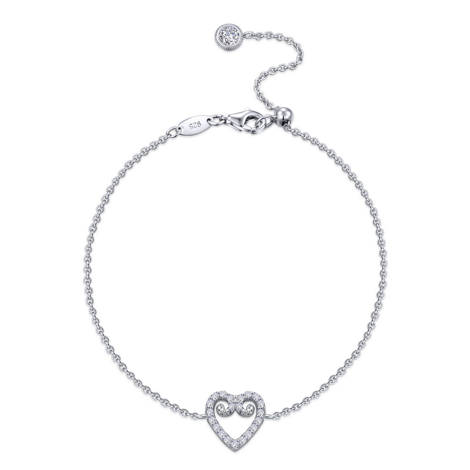 Mini Open Heart Bracelet Ware's Jewelers Bradenton, FL