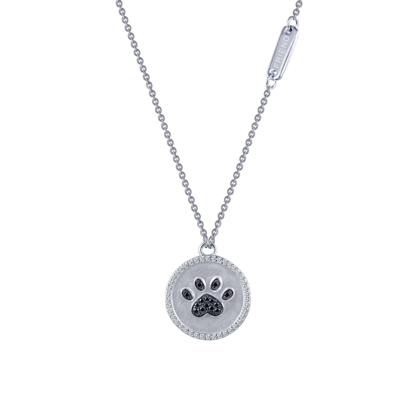 Paw Print Disc Necklace Griner Jewelry Co. Moultrie, GA