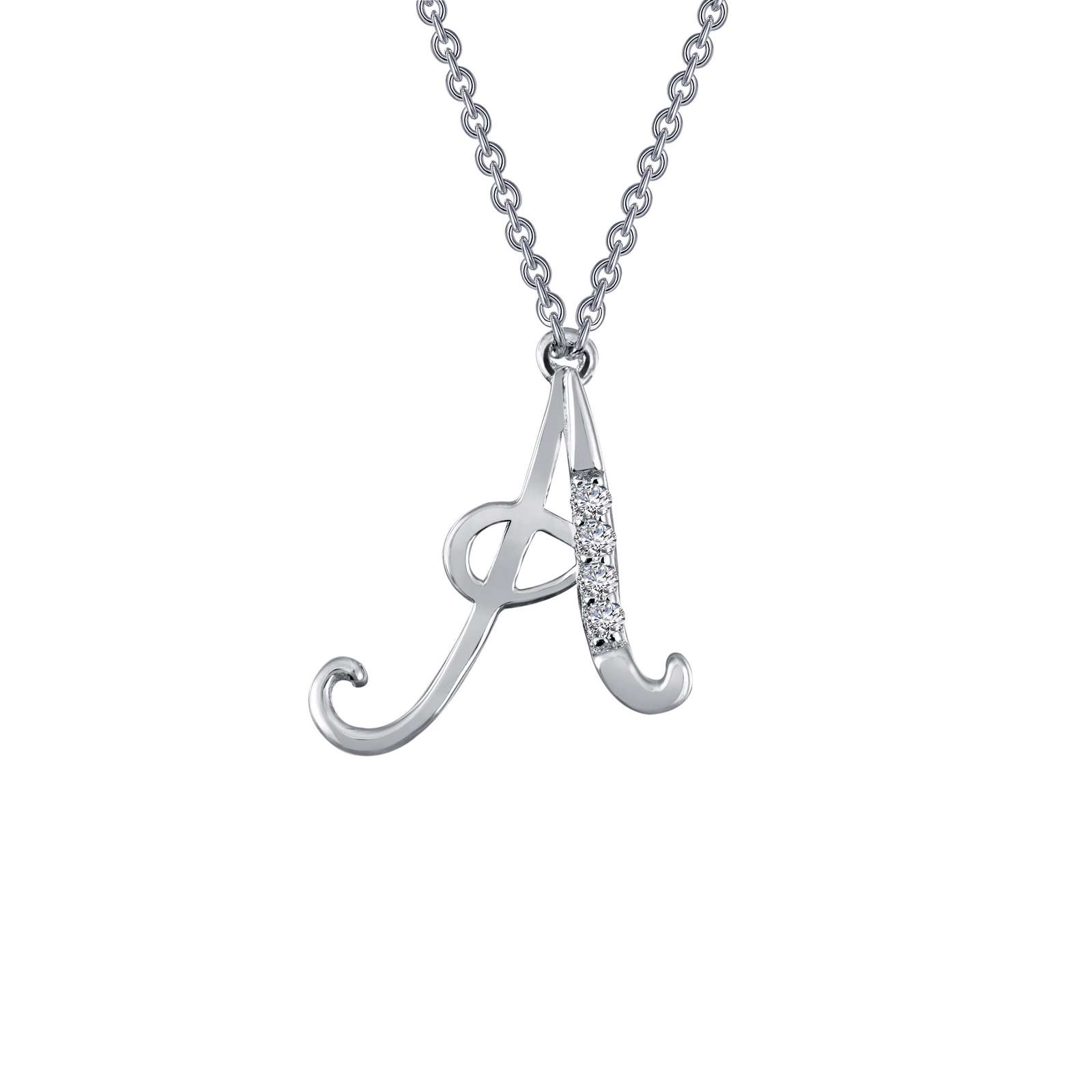 Letter A Pendant Necklace Griner Jewelry Co. Moultrie, GA