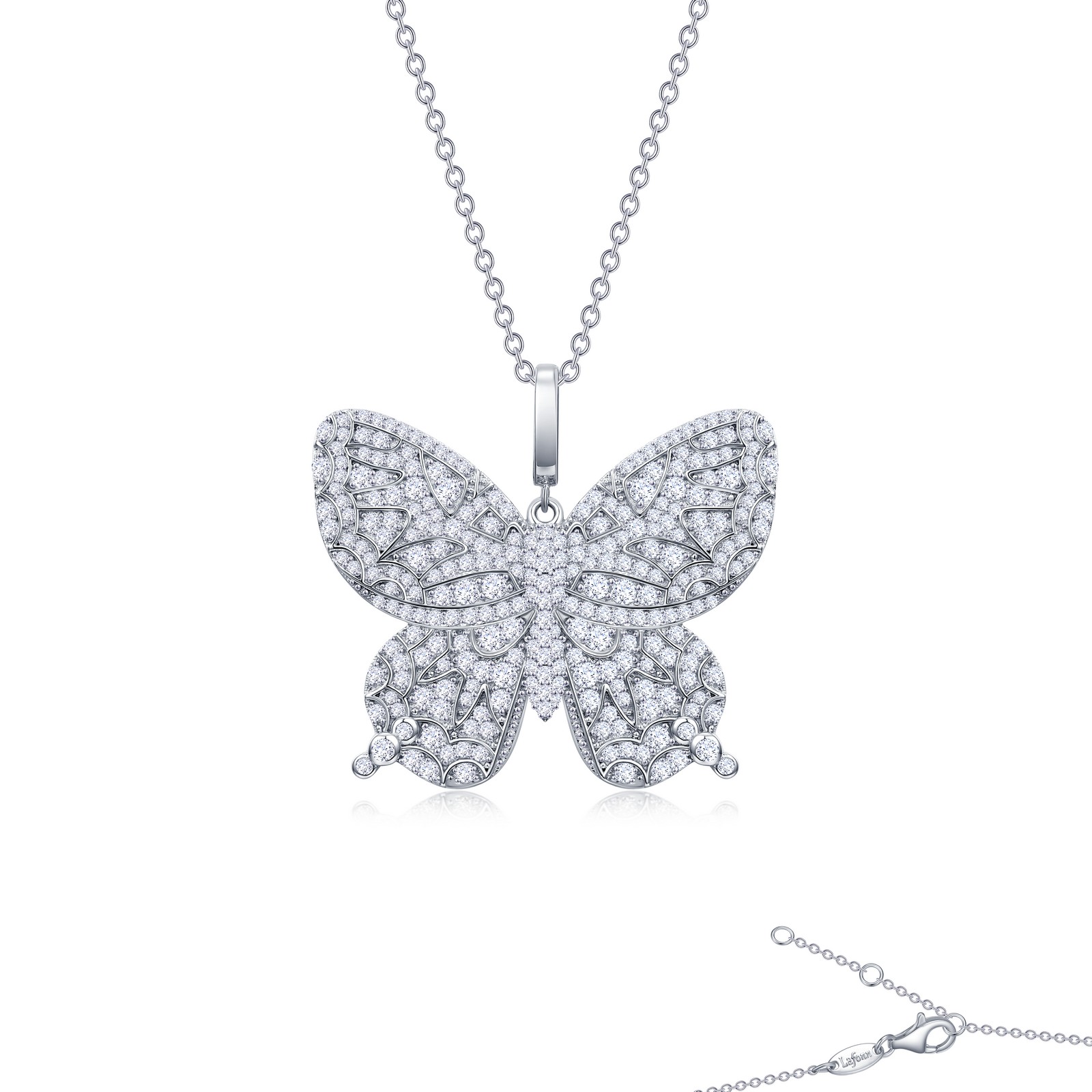 Butterfly Pendant Necklace Ware's Jewelers Bradenton, FL