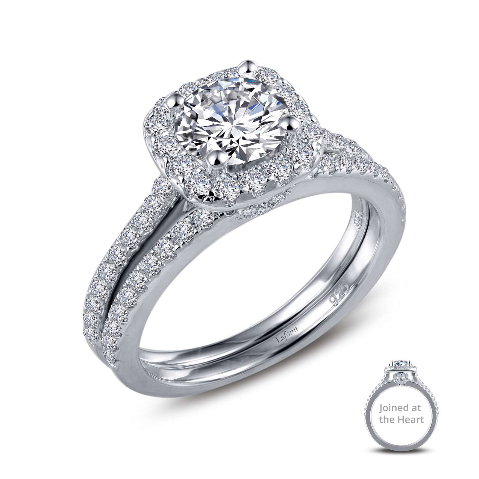Joined-At-The-Heart Wedding Set Wood's Jewelers Mt. Pleasant, PA