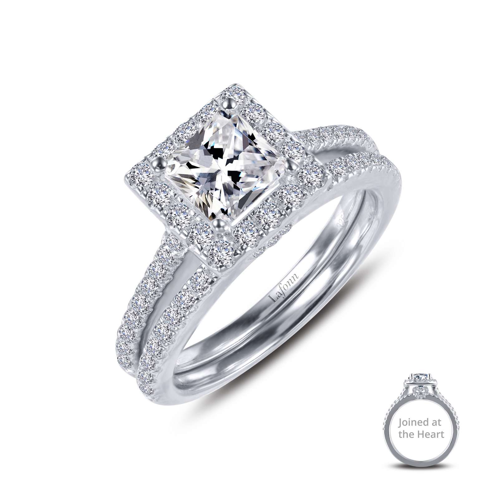 Joined-At-The-Heart Wedding Set Wood's Jewelers Mt. Pleasant, PA