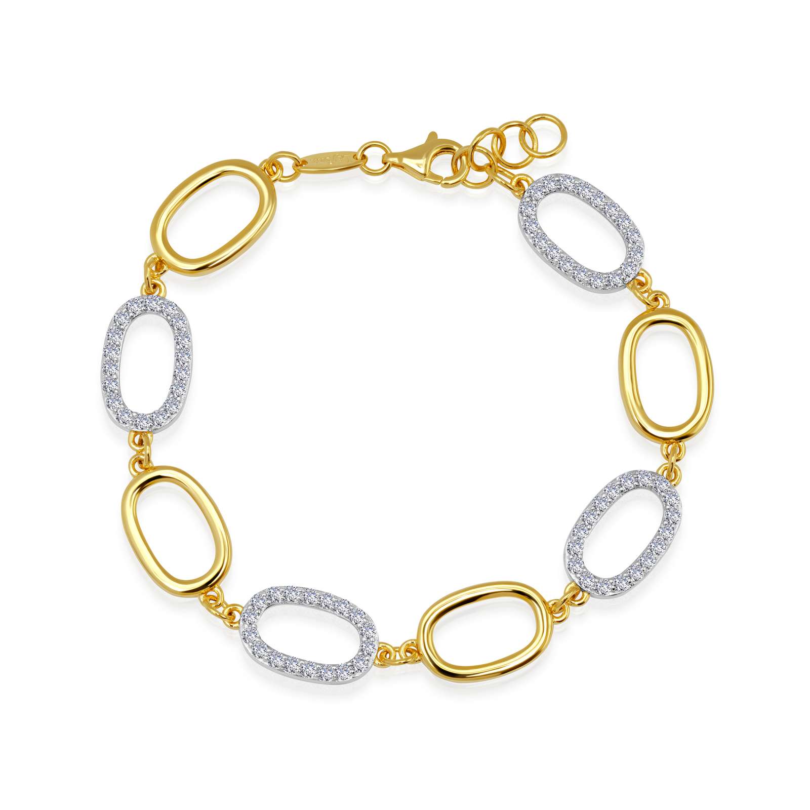 2-Tone Alternating Bracelet Griner Jewelry Co. Moultrie, GA