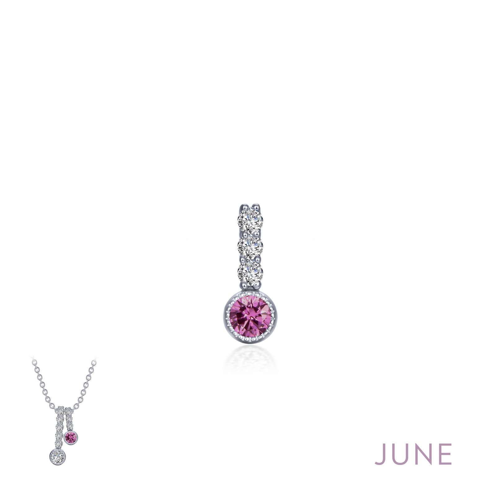 June Birthstone Love Pendant Griner Jewelry Co. Moultrie, GA