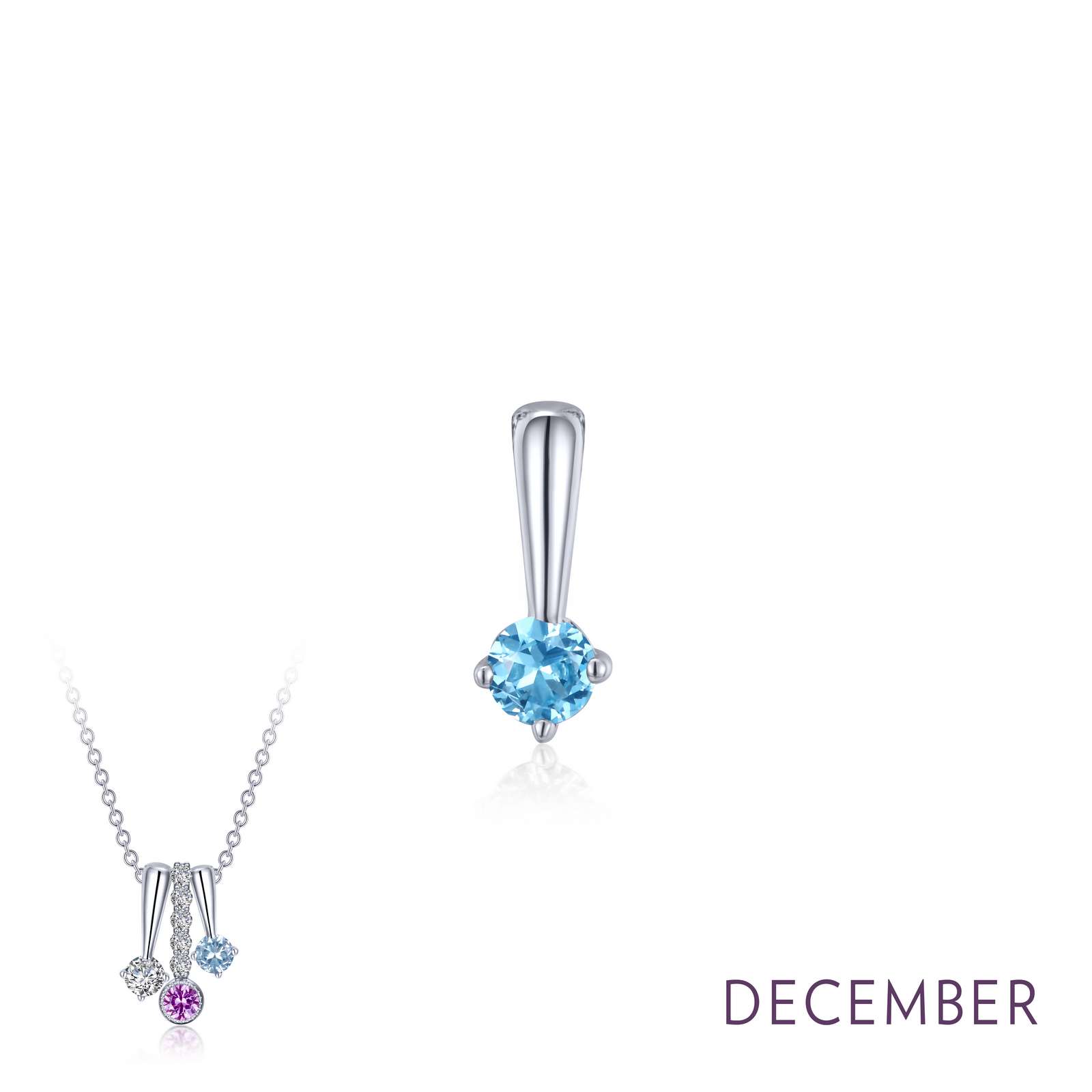 December Birthstone Love Pendant Griner Jewelry Co. Moultrie, GA