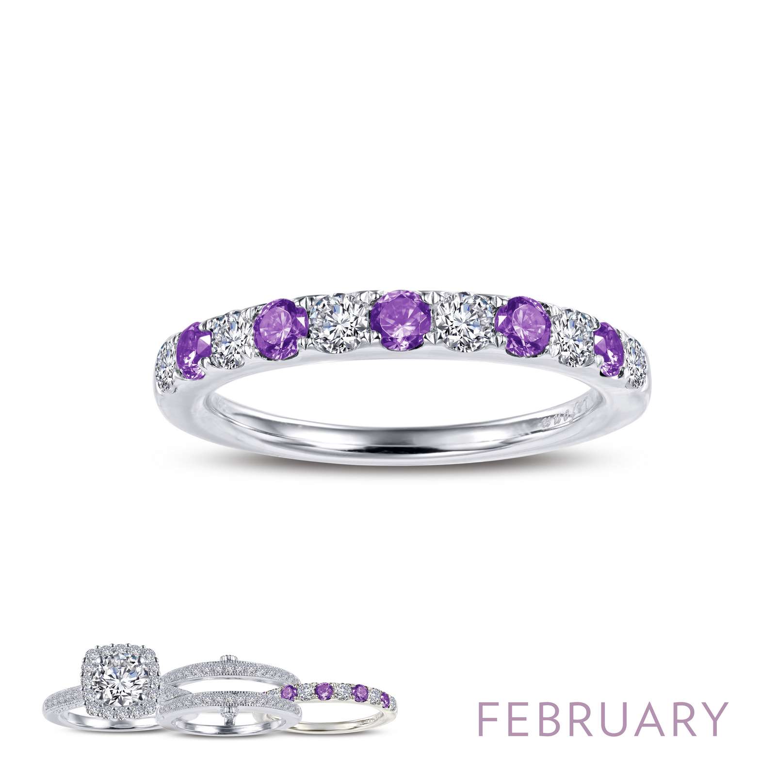 February Birthstone Ring Mendham Jewelers Mendham, NJ