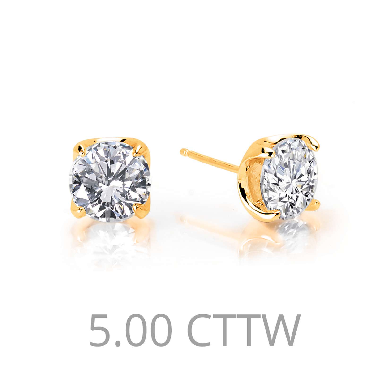 5 CTW Stud Earrings Griner Jewelry Co. Moultrie, GA
