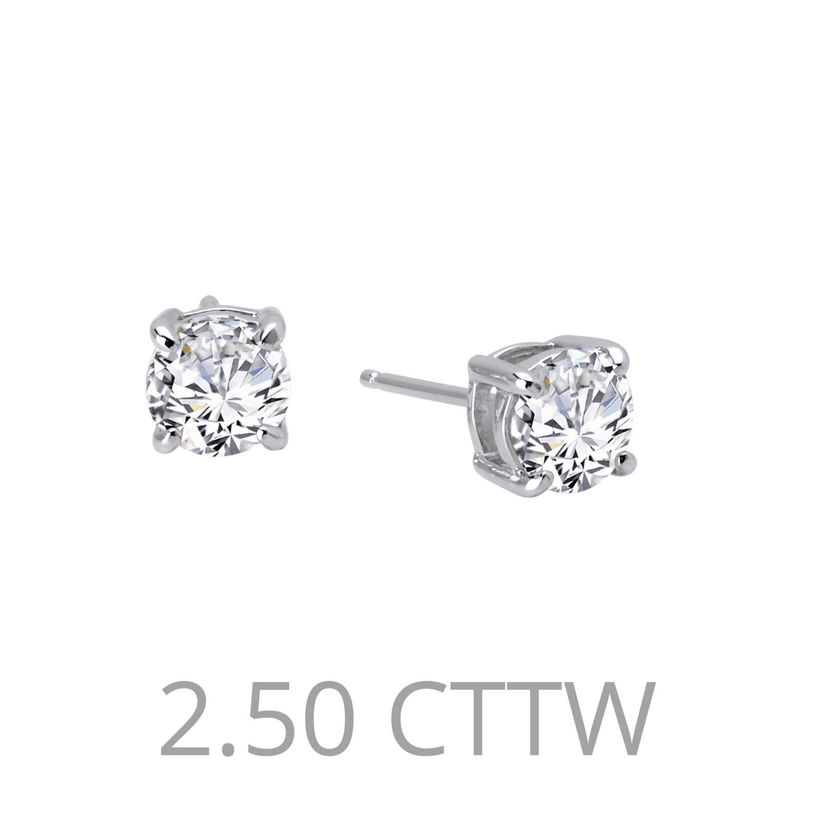 2.5 CTW Stud Earrings Griner Jewelry Co. Moultrie, GA