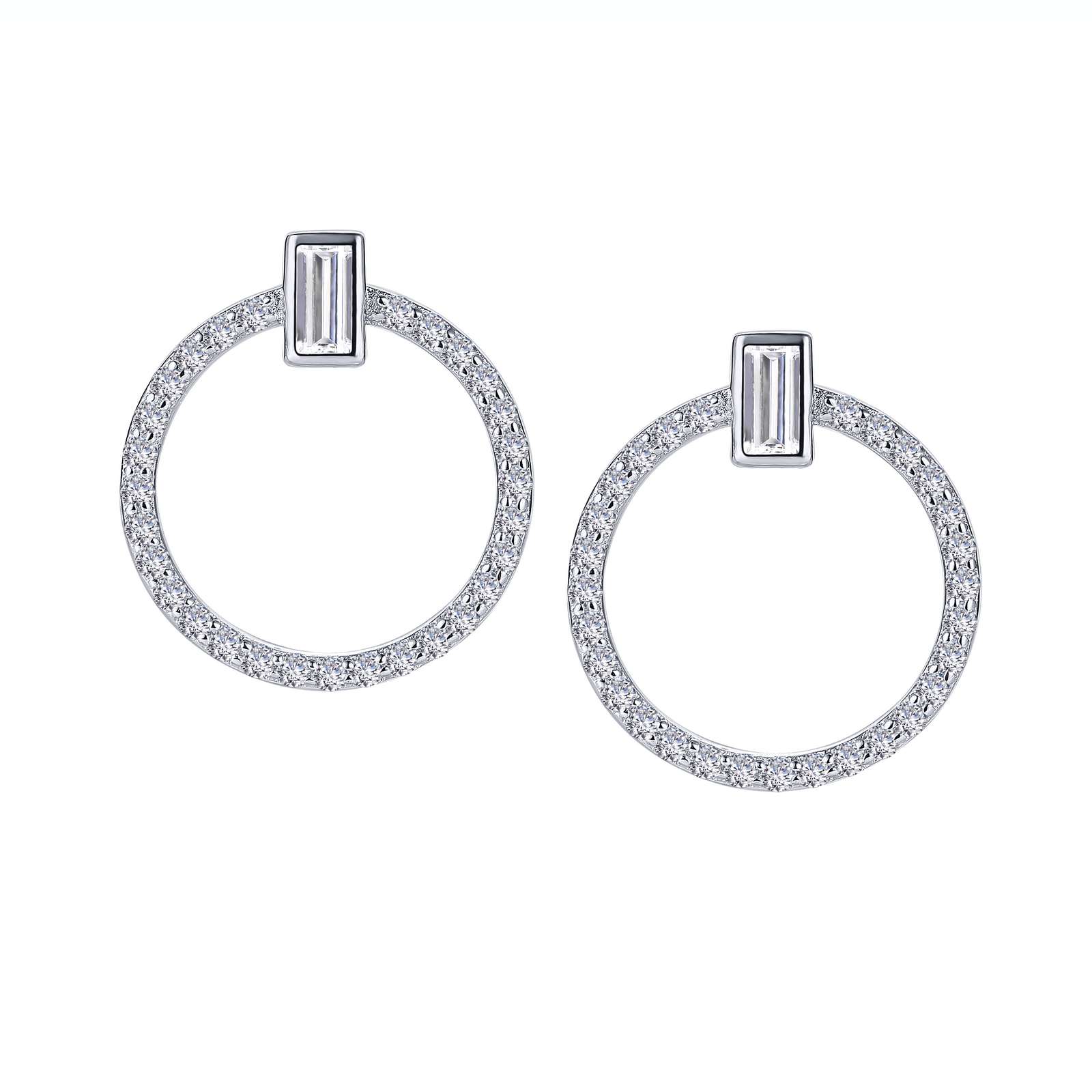 Open Circle Drop Earrings Griner Jewelry Co. Moultrie, GA