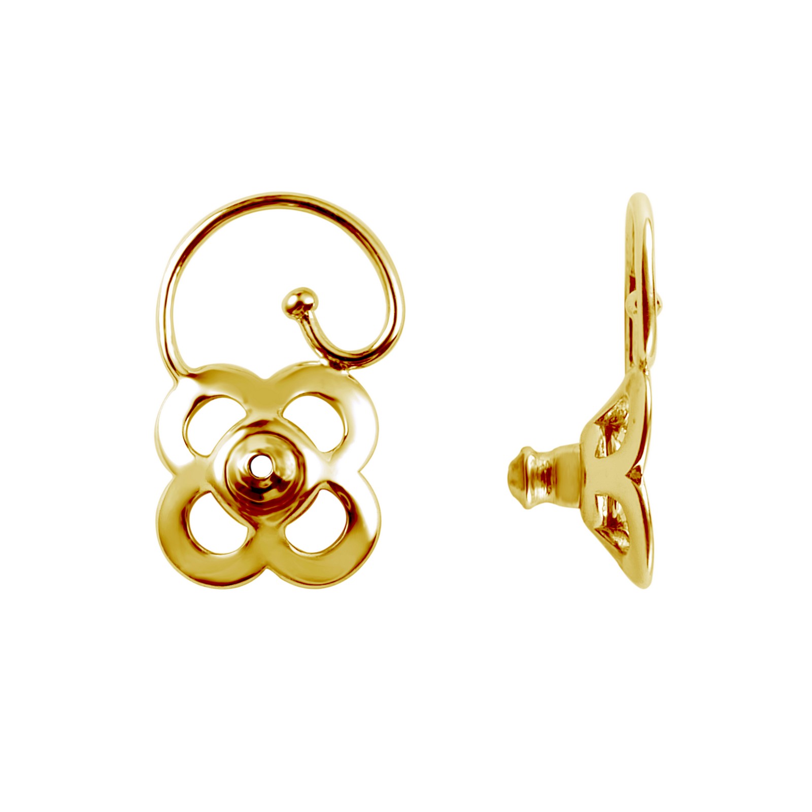 Lux-Clover Earring Backing Charles Frederick Jewelers Chelmsford, MA