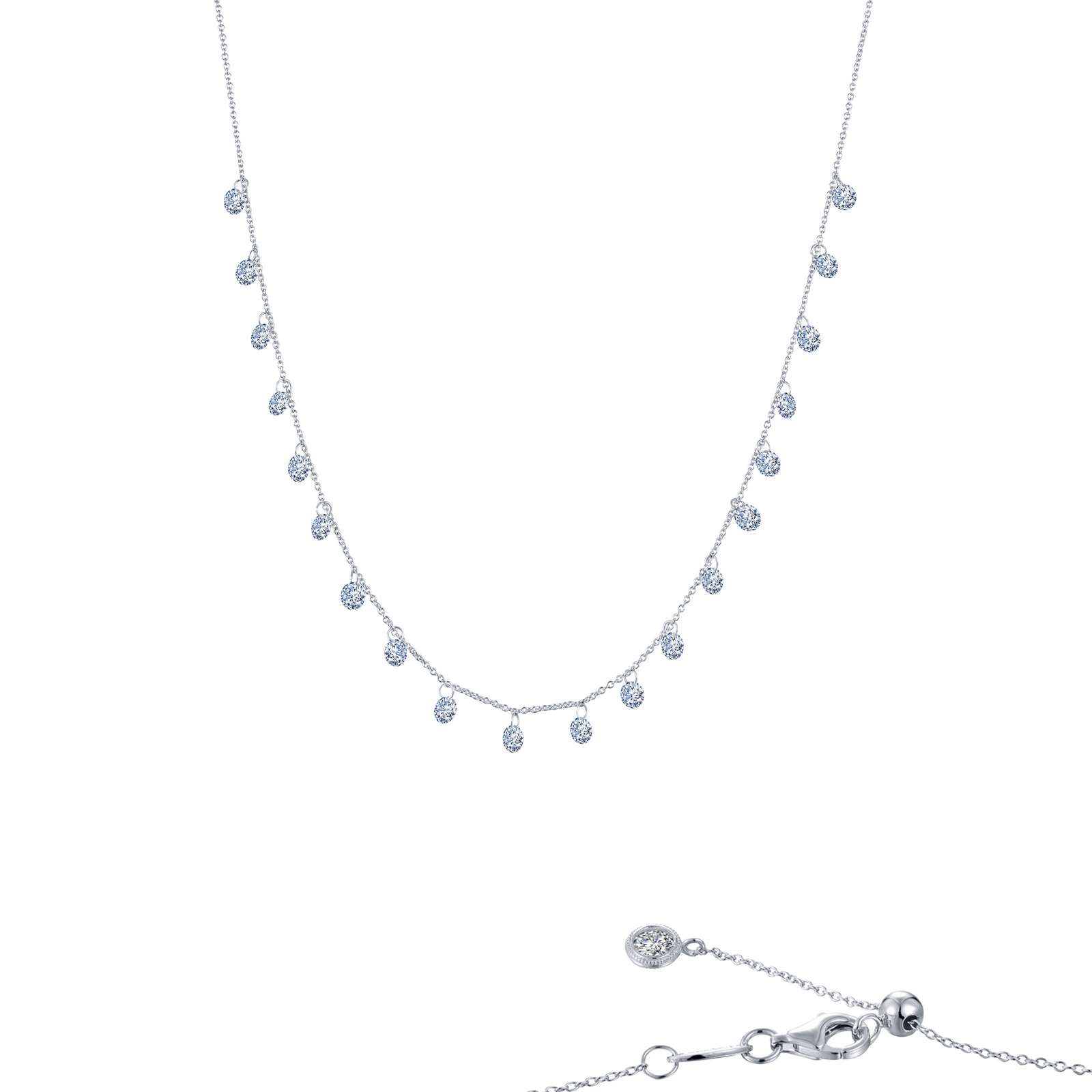 Frameless Raindrop Necklace Griner Jewelry Co. Moultrie, GA