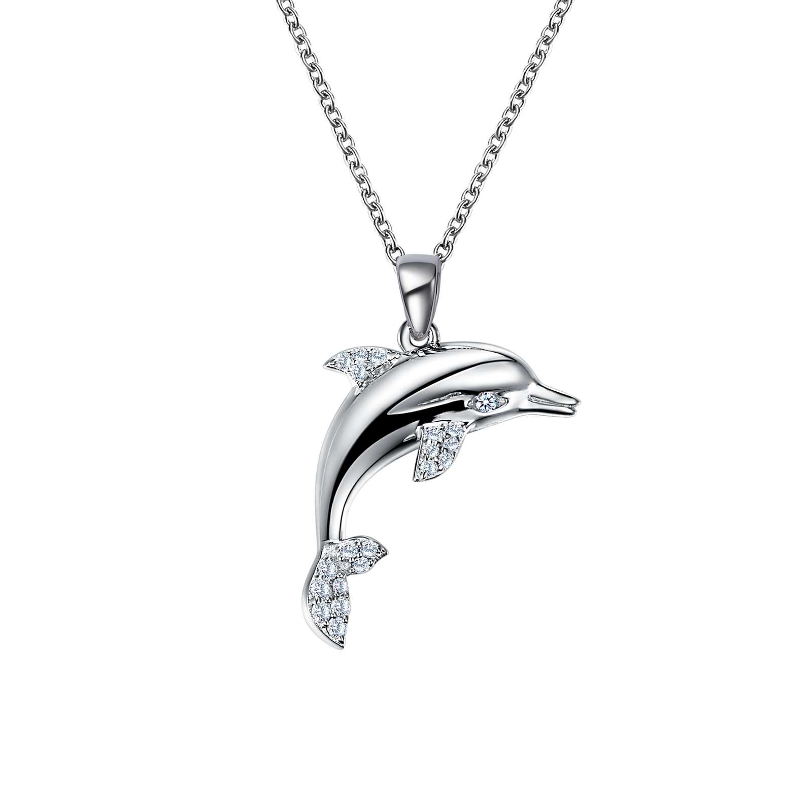Leaping Dolphin Necklace Mendham Jewelers Mendham, NJ