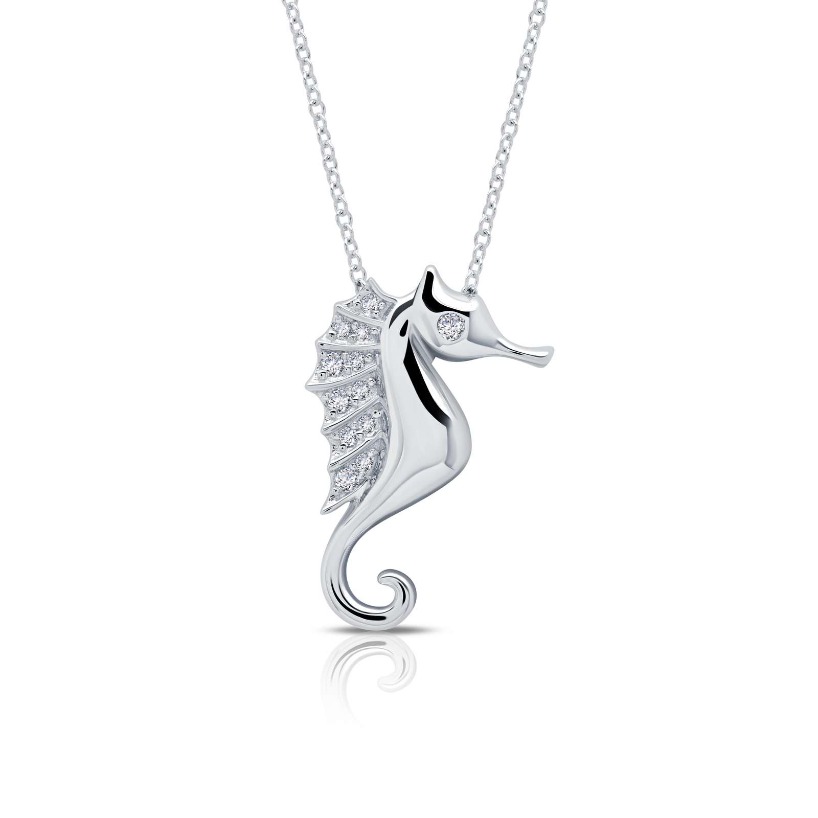 Whimsical Seahorse Necklace Griner Jewelry Co. Moultrie, GA