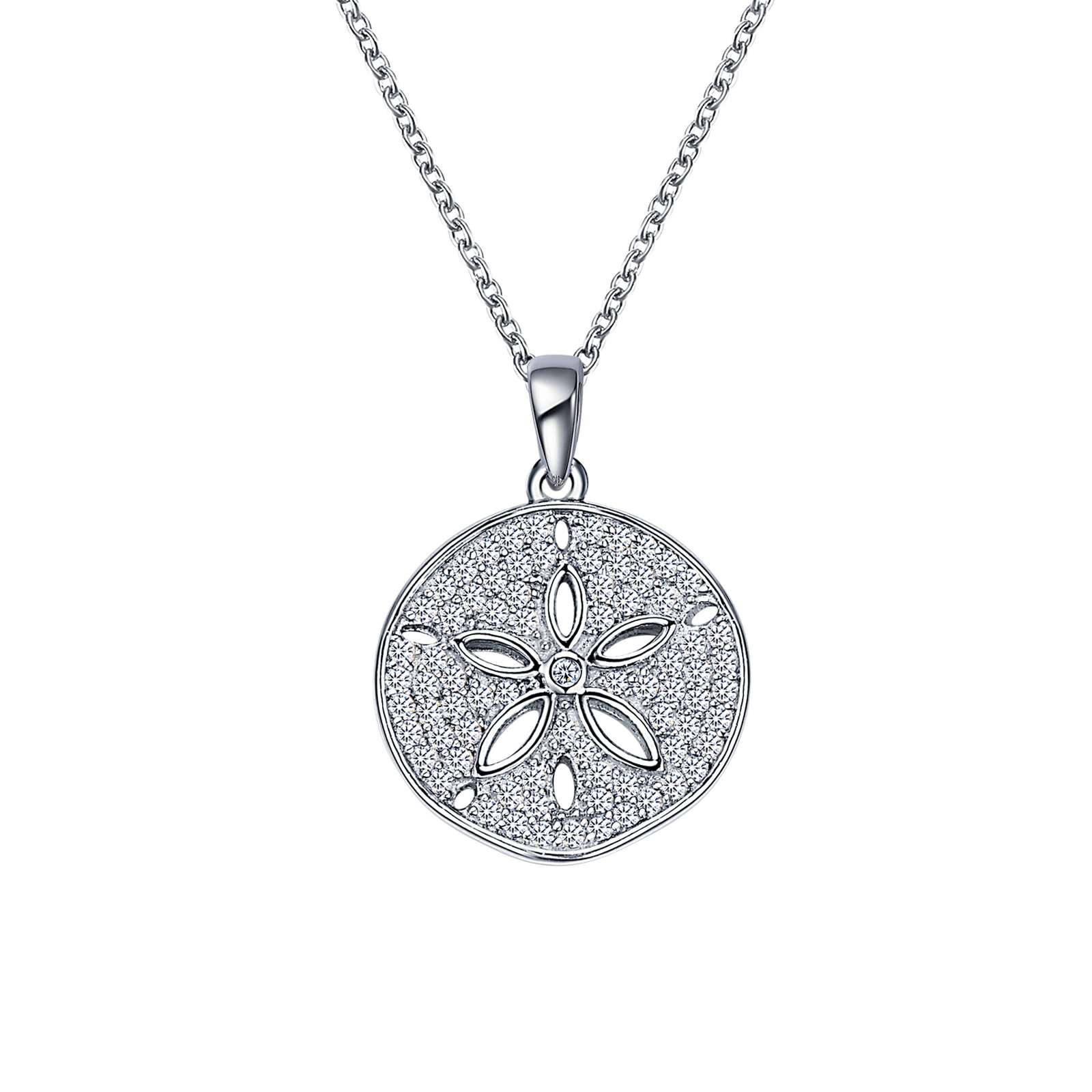 0.99 CTW Sand Dollar Necklace Griner Jewelry Co. Moultrie, GA
