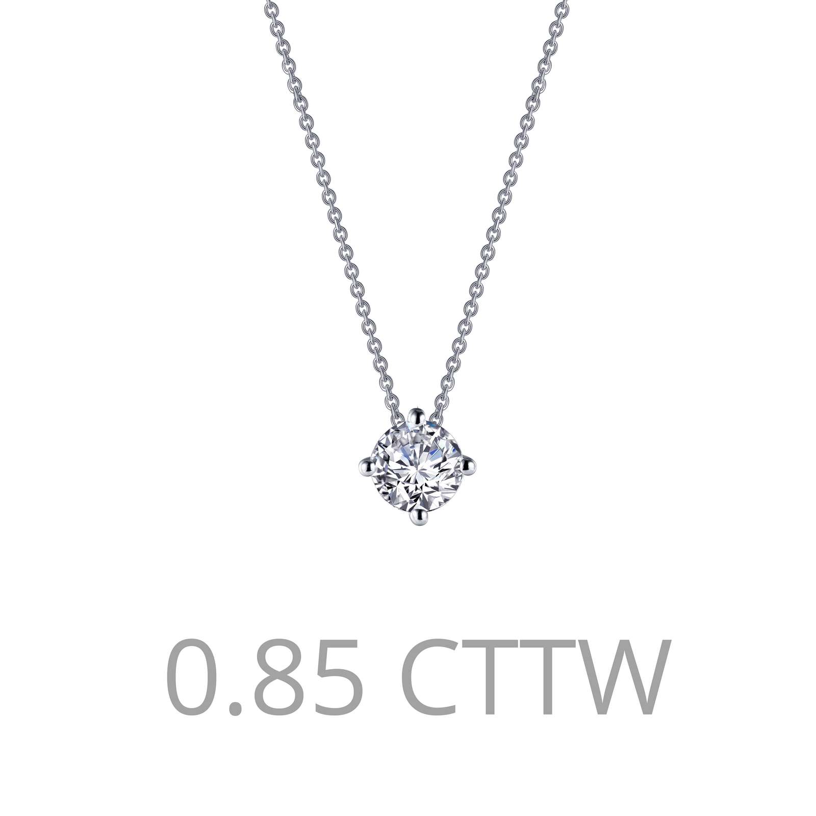 0.85 CTW Solitaire Necklace Wood's Jewelers Mt. Pleasant, PA