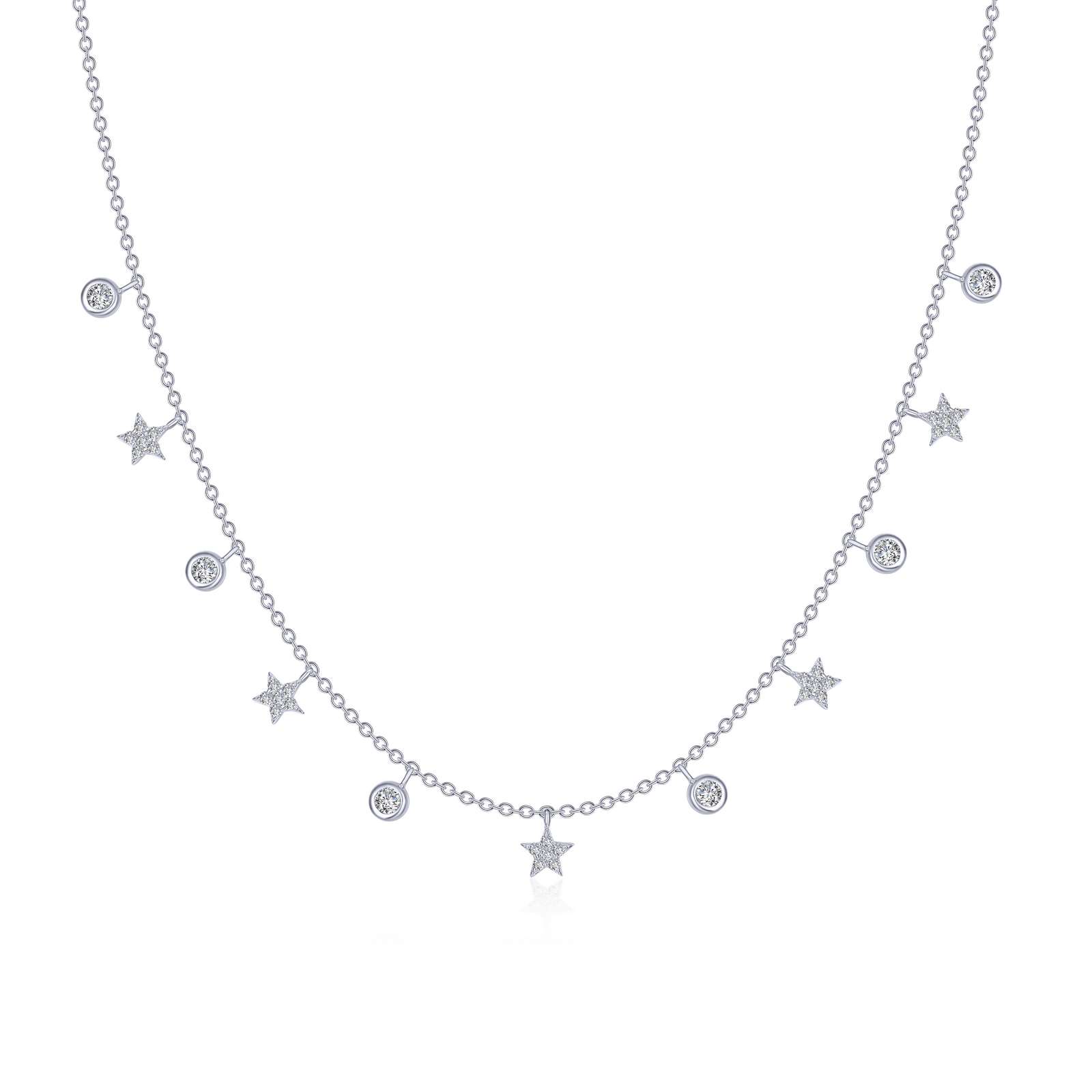 0.73 CTW Starfall Necklace Mendham Jewelers Mendham, NJ