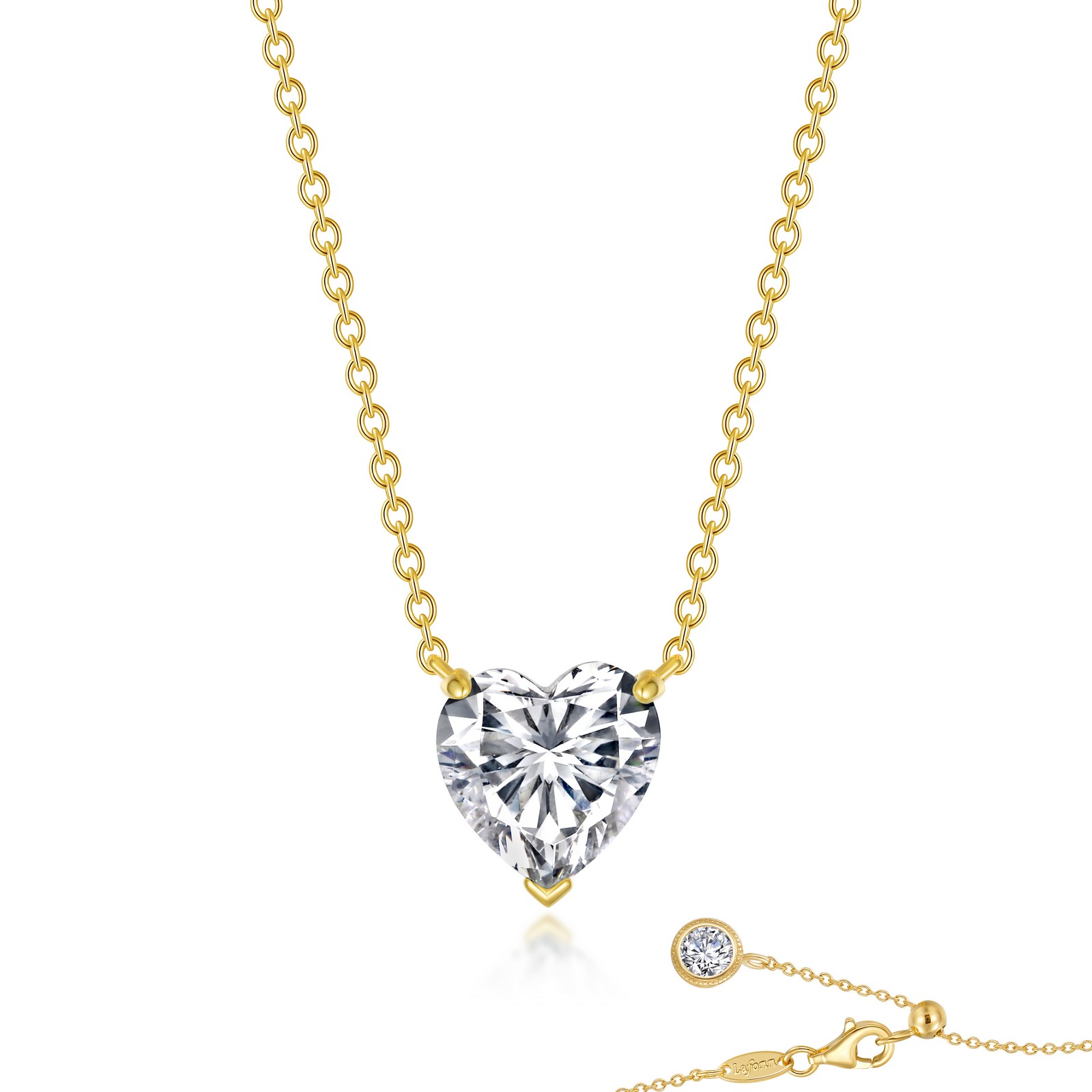 Heart Solitaire Necklace Ware's Jewelers Bradenton, FL
