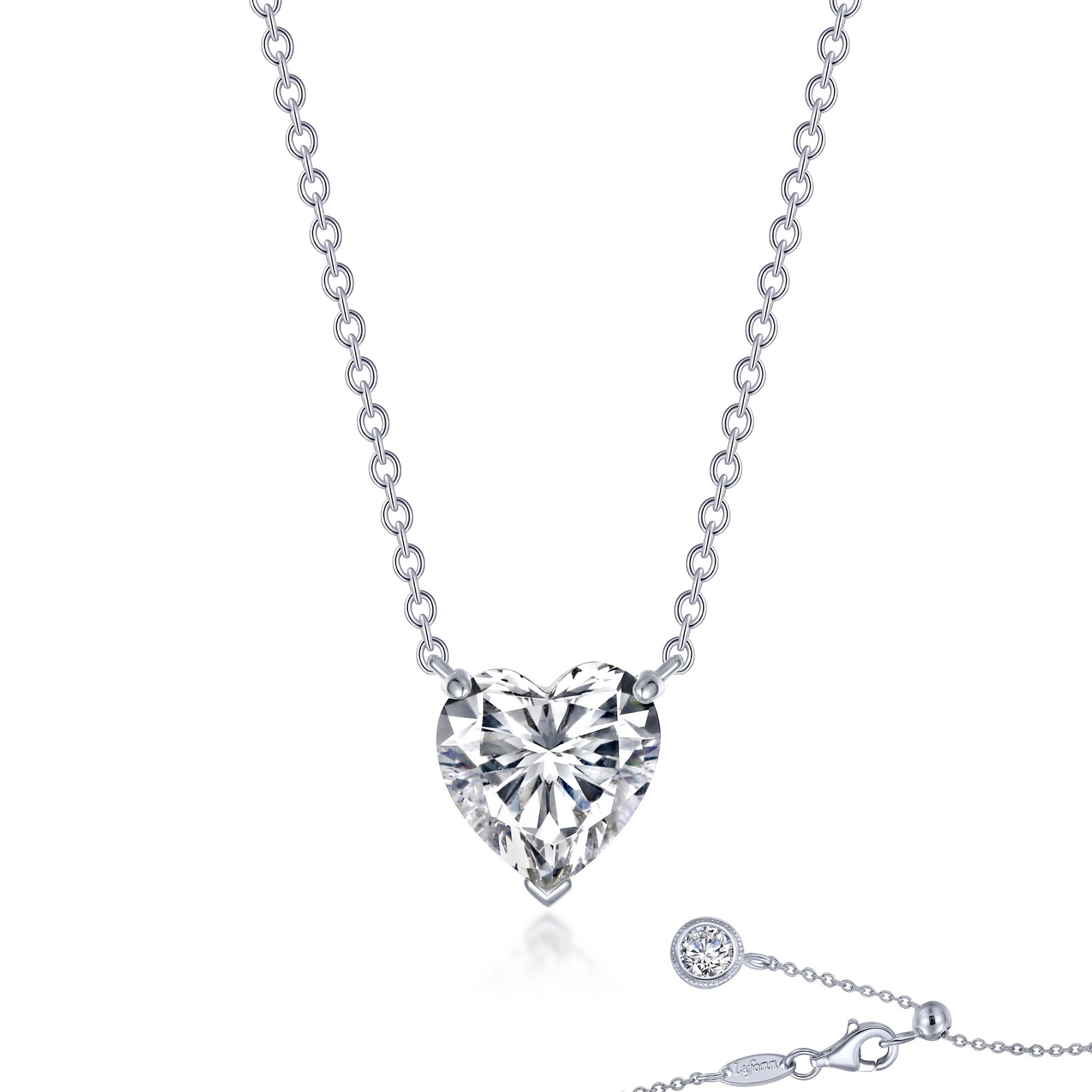  Heart Solitaire Necklace Ware's Jewelers Bradenton, FL