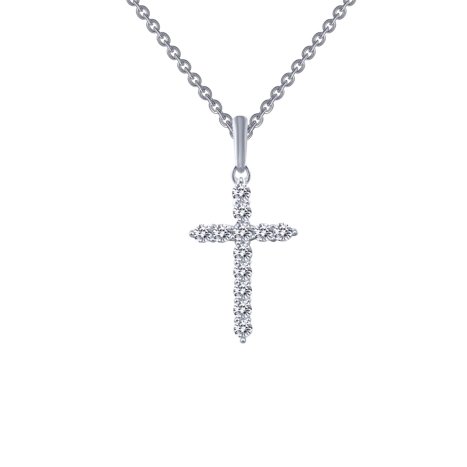 0.36 CTW Cross Pendant Necklace Mendham Jewelers Mendham, NJ