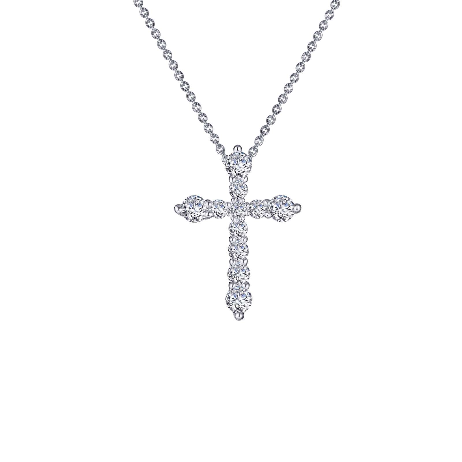 0.67 CTW Cross Pendant Necklace Griner Jewelry Co. Moultrie, GA