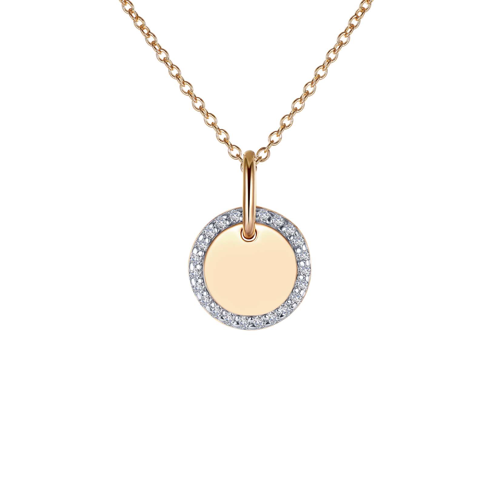 Round Disc Pendant Necklace Griner Jewelry Co. Moultrie, GA