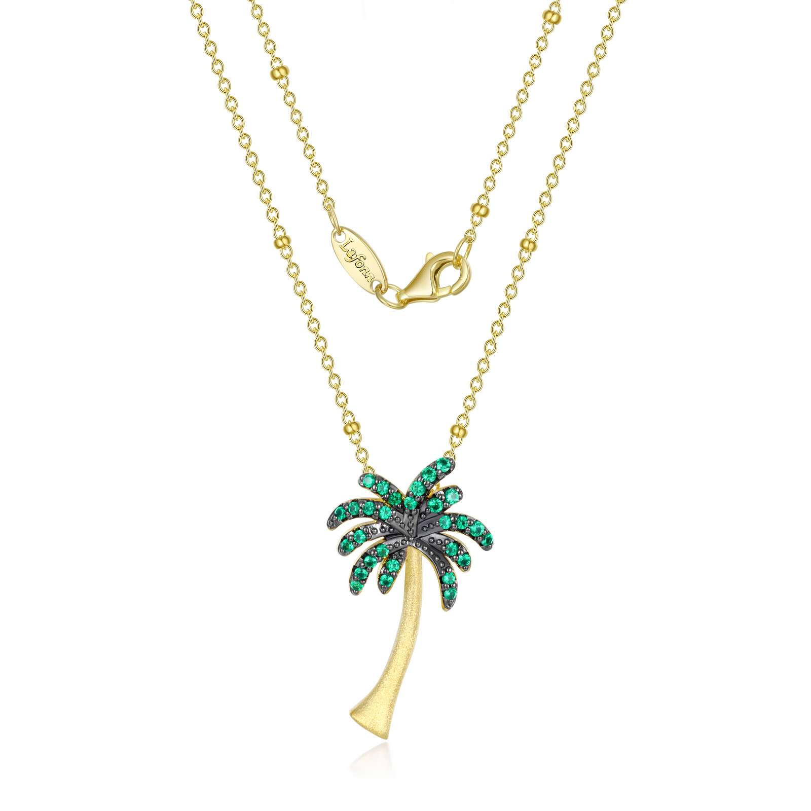 Palm Tree Necklace by Lafonn