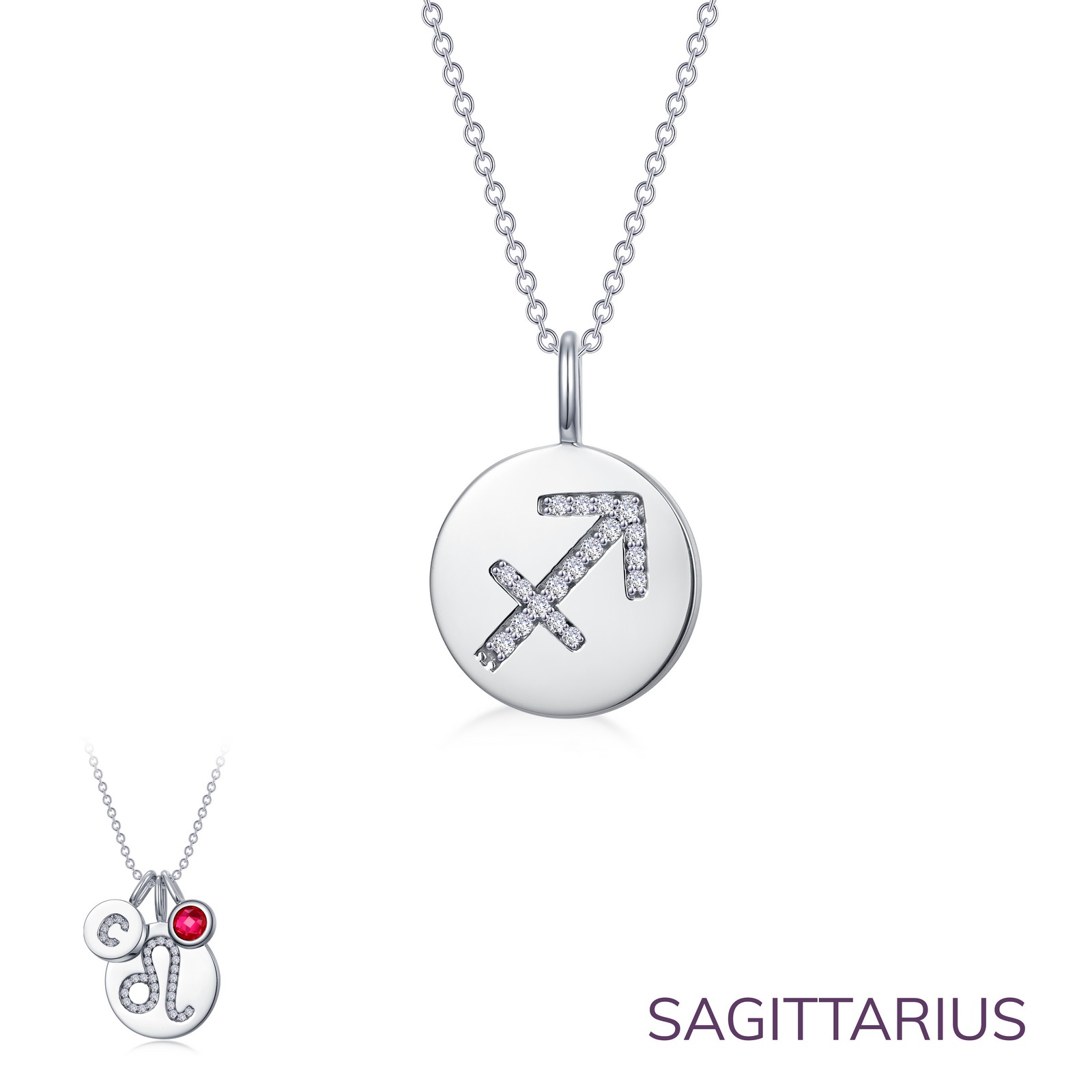 Zodiac Pendant Necklace, Sagittarius Ware's Jewelers Bradenton, FL