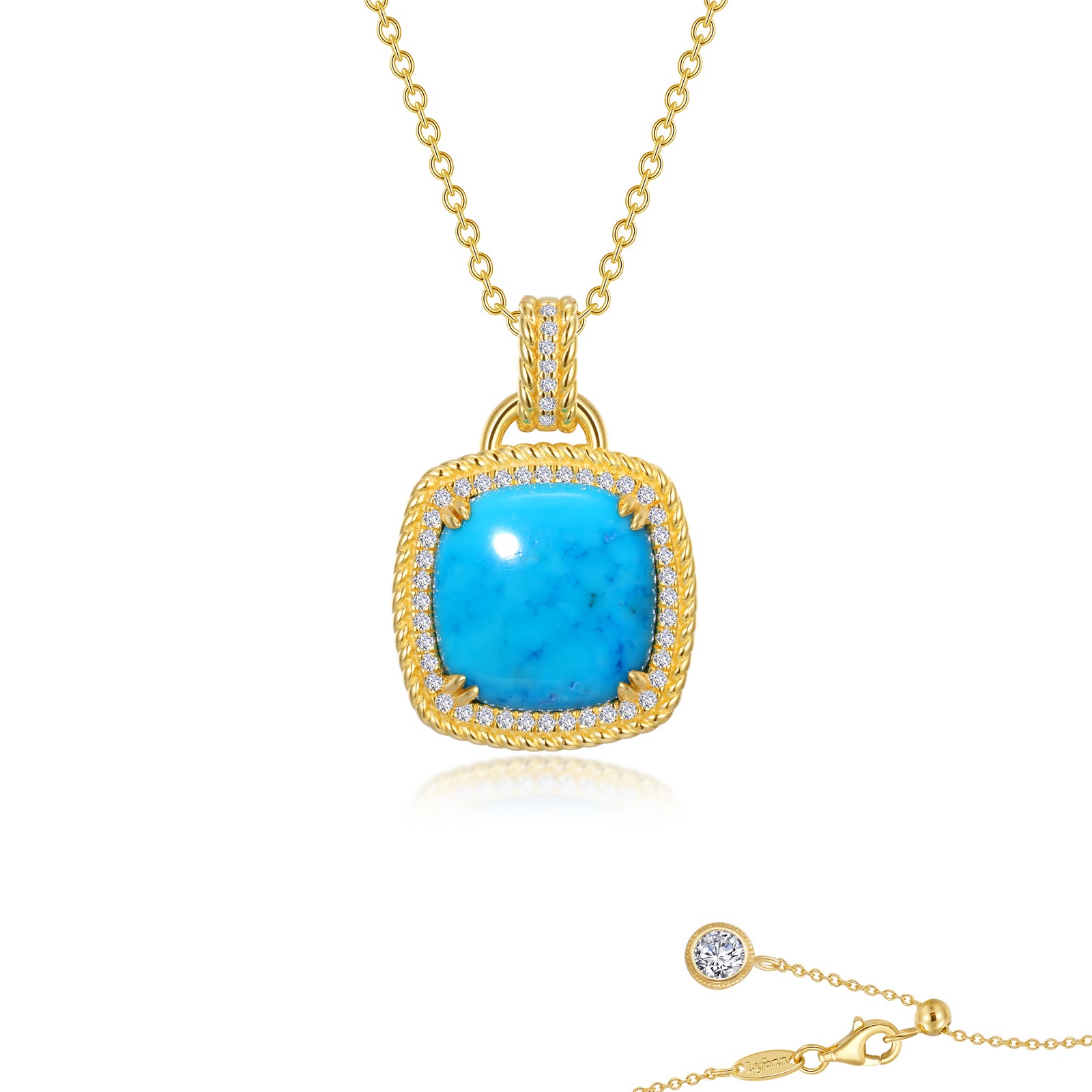 Blue Halo Necklace Ware's Jewelers Bradenton, FL