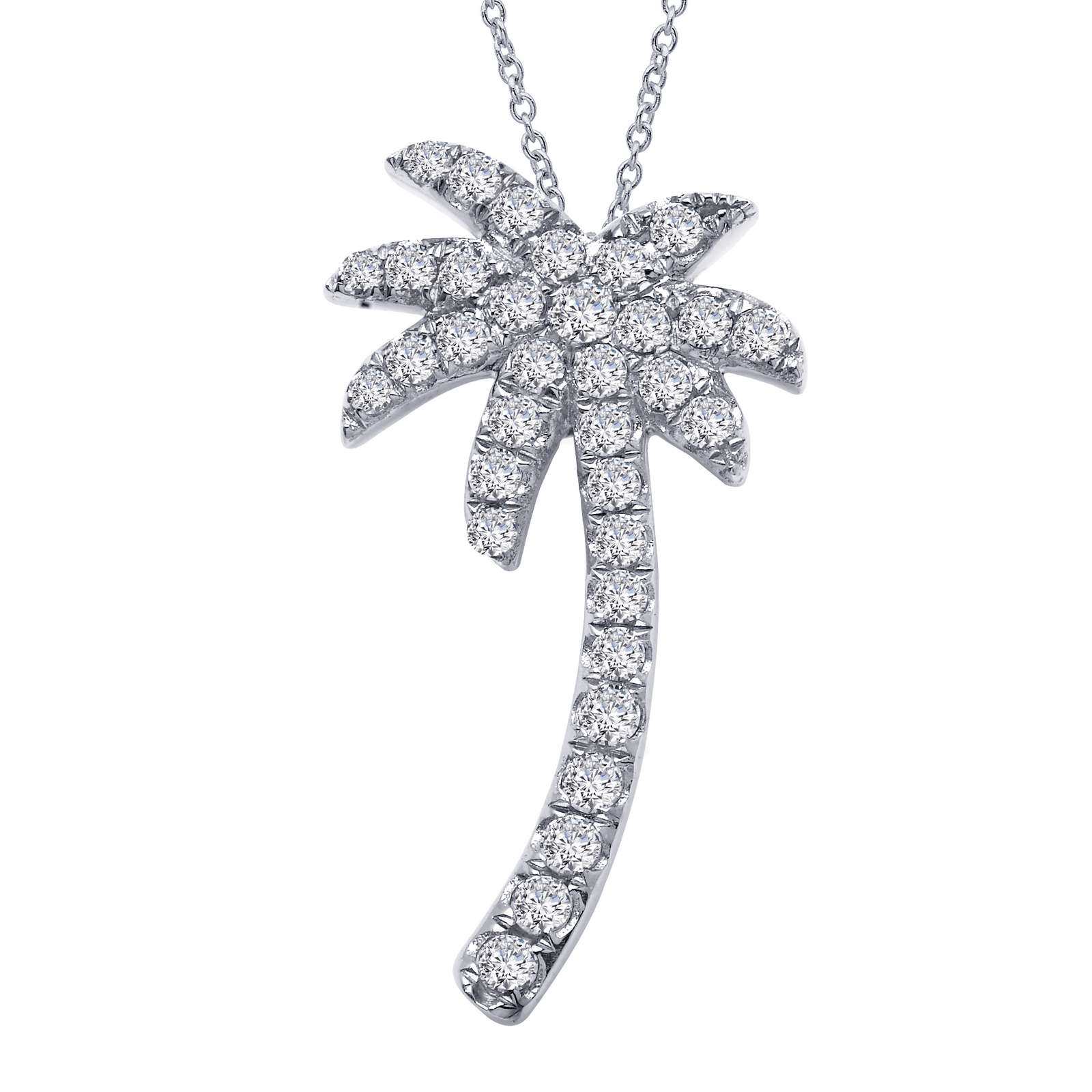 Palm Tree Pendant Necklace Griner Jewelry Co. Moultrie, GA