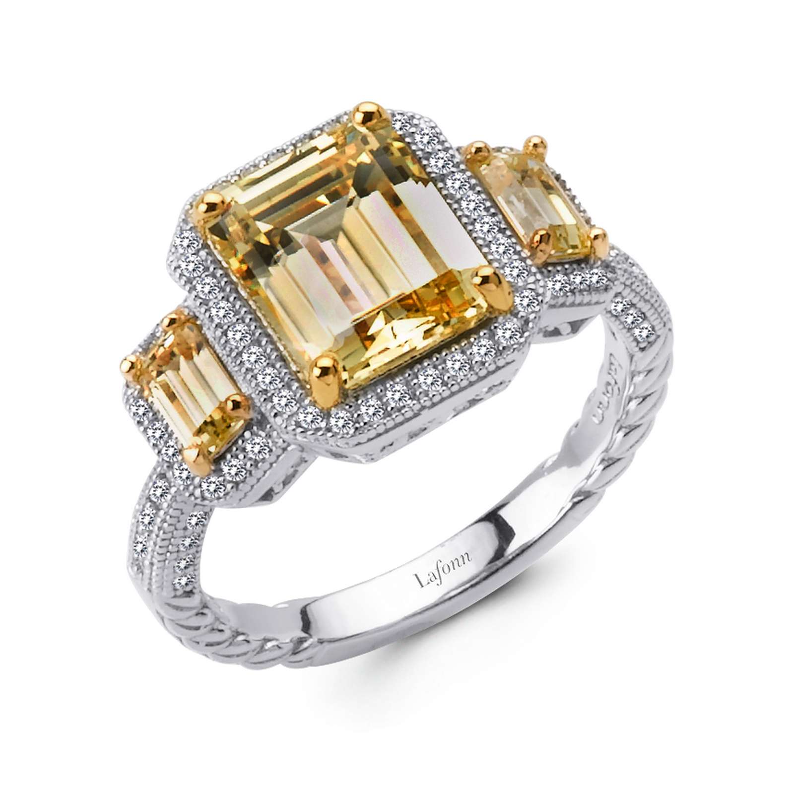 Classic Canary Mixed-color Ring Mendham Jewelers Mendham, NJ