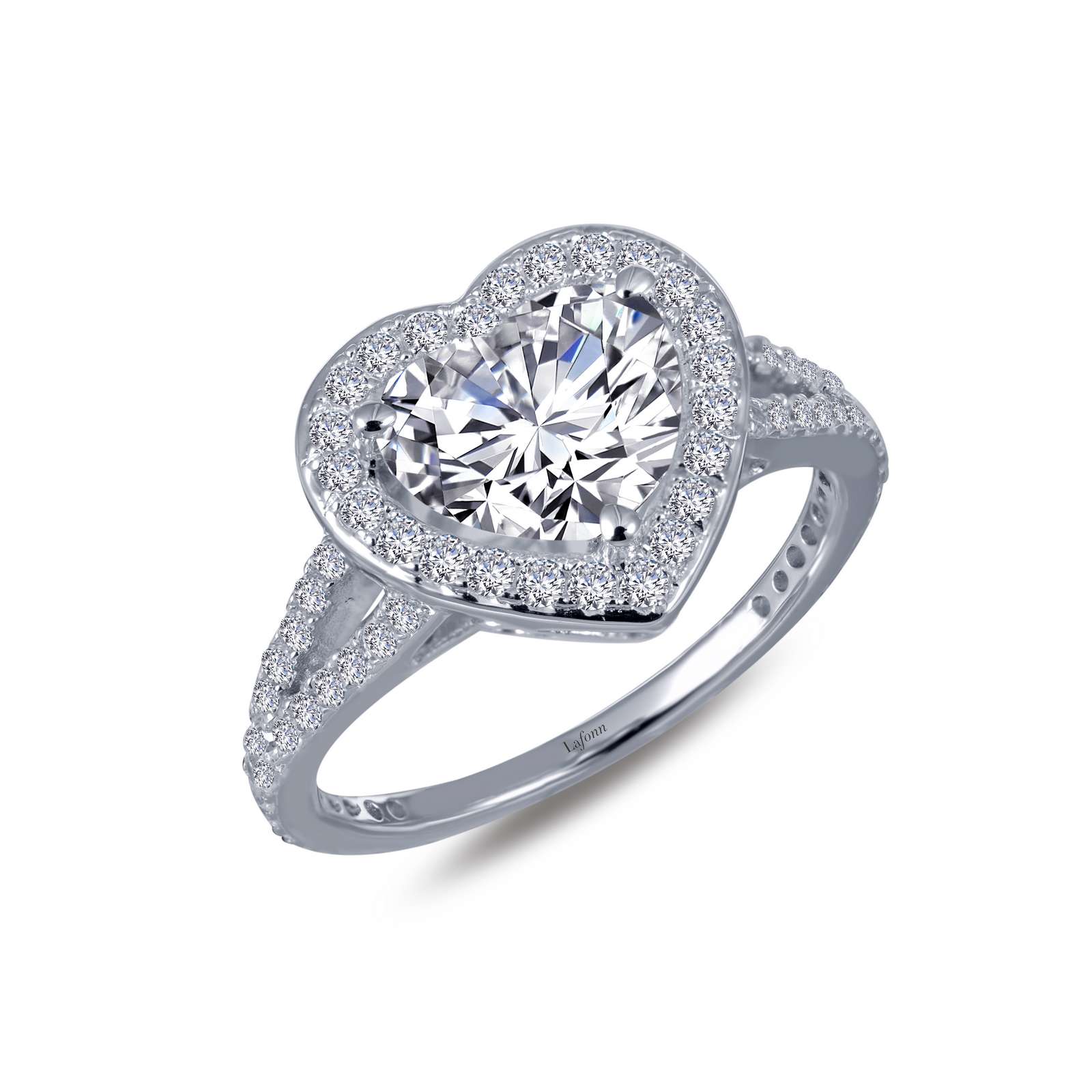 Heart-Shaped Halo Engagement Ring Mendham Jewelers Mendham, NJ