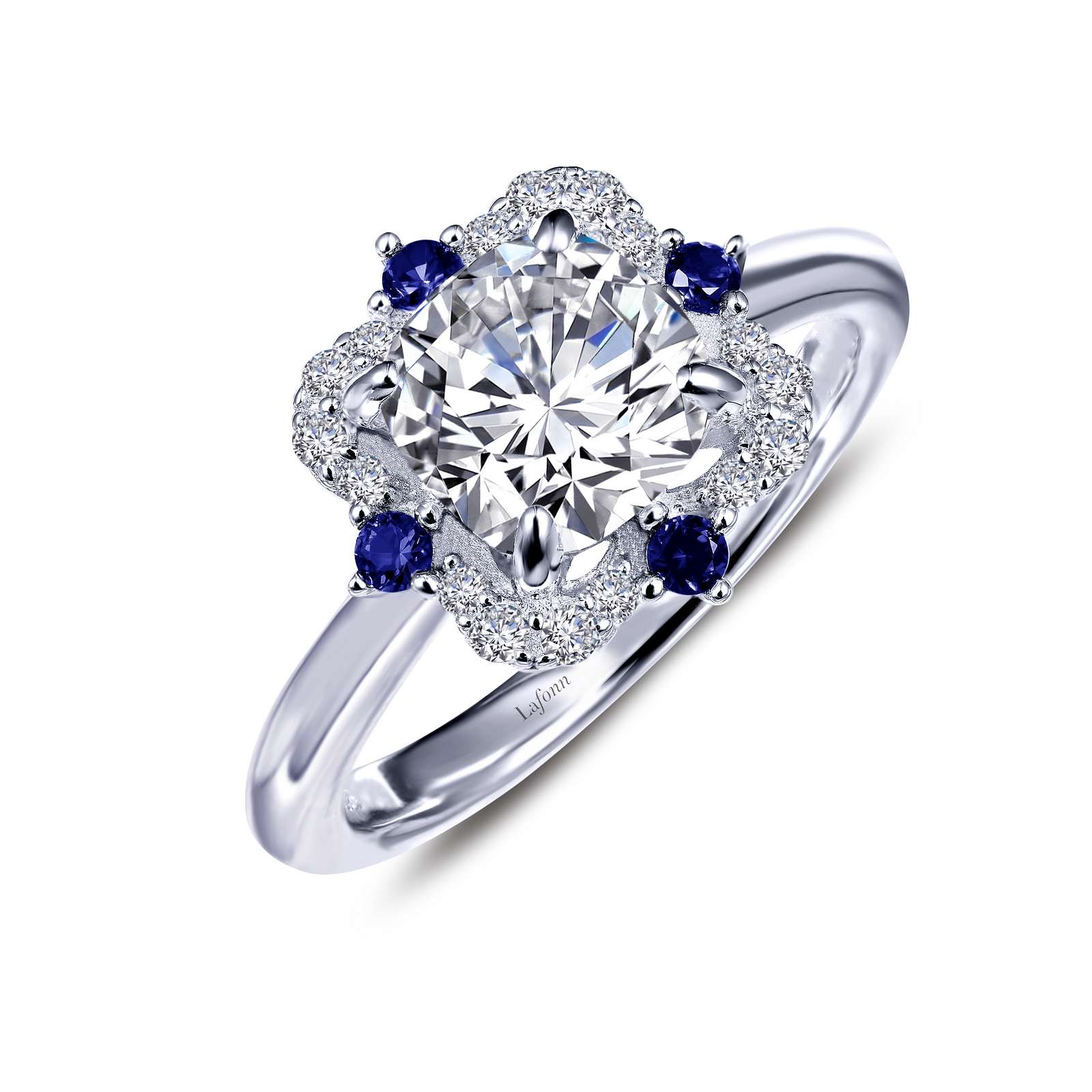 Heritage Synthetic Sapphire Platinum Bonded Ring Wood's Jewelers Mt. Pleasant, PA