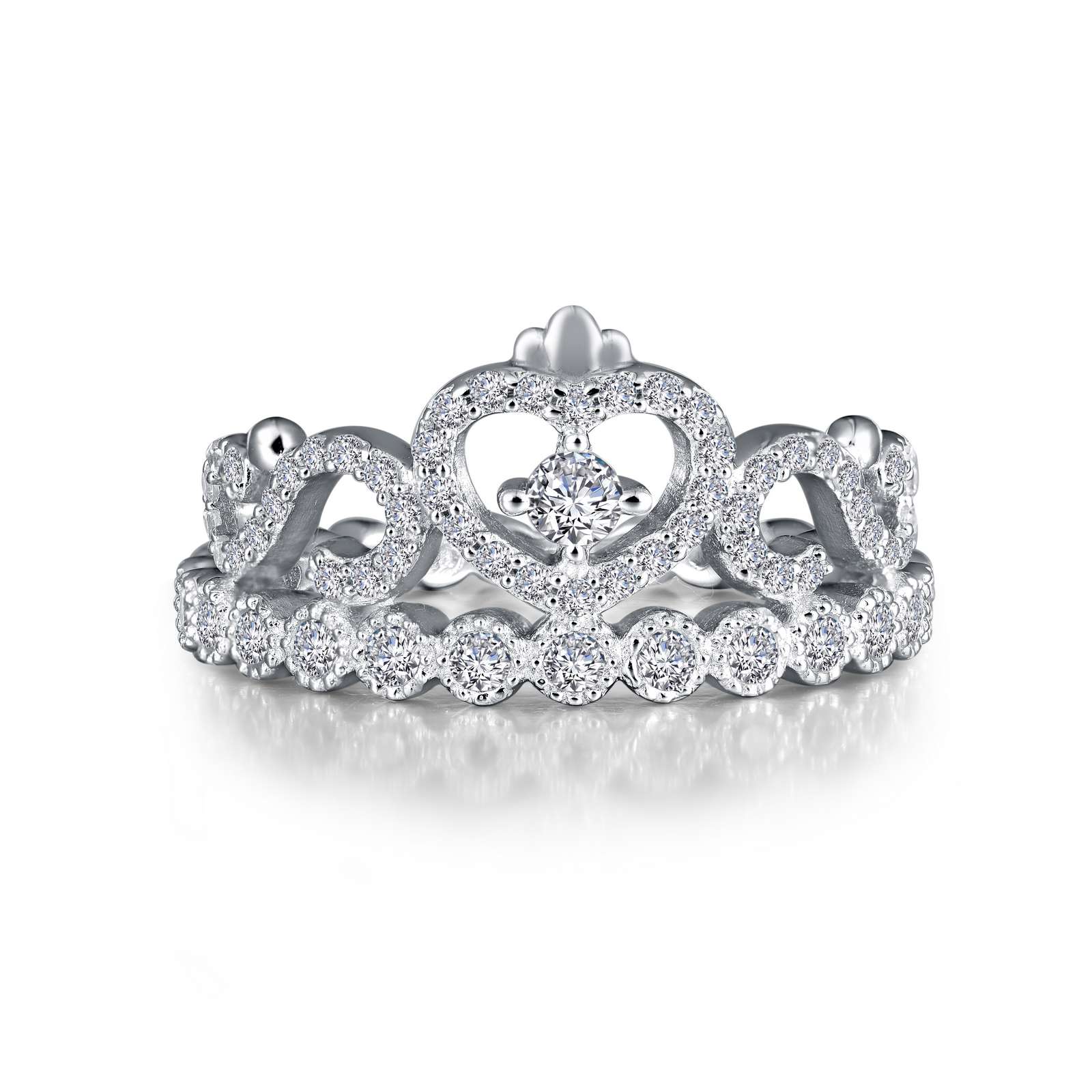 Crown Eternity Ring Mendham Jewelers Mendham, NJ