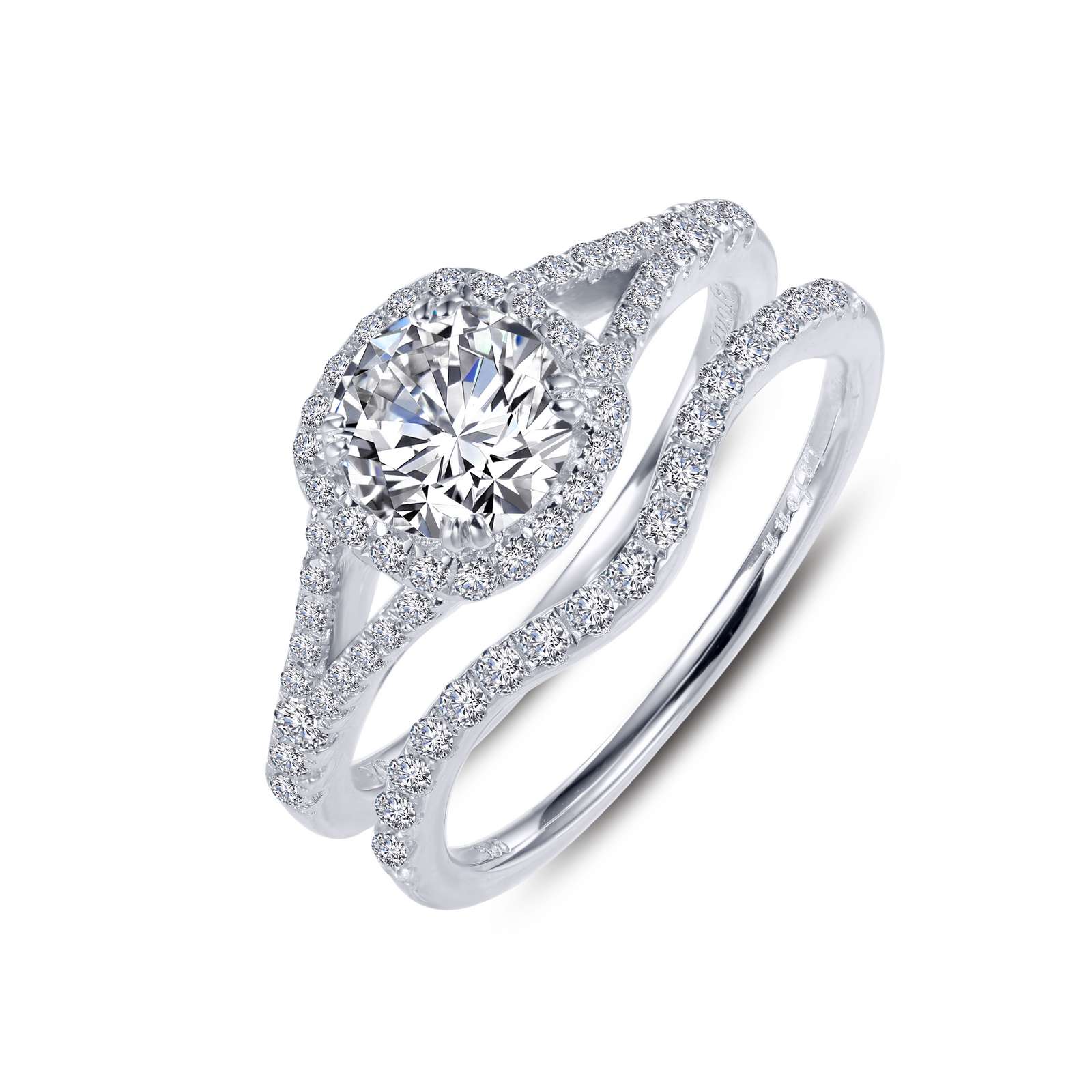 Classic Simulated Diamond Platinum Bonded Ring Griner Jewelry Co. Moultrie, GA