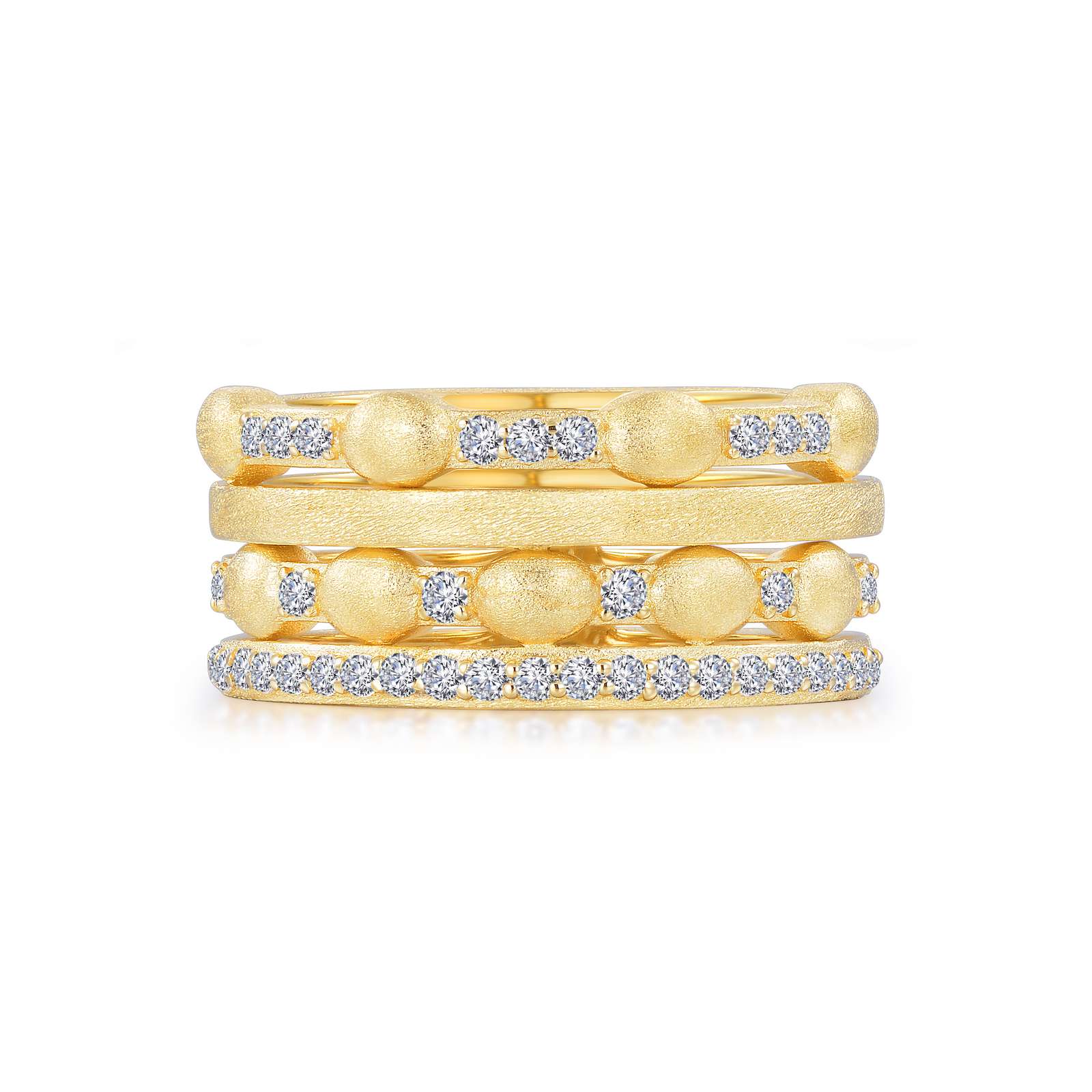 Multi-Row Half Eternity Band Griner Jewelry Co. Moultrie, GA