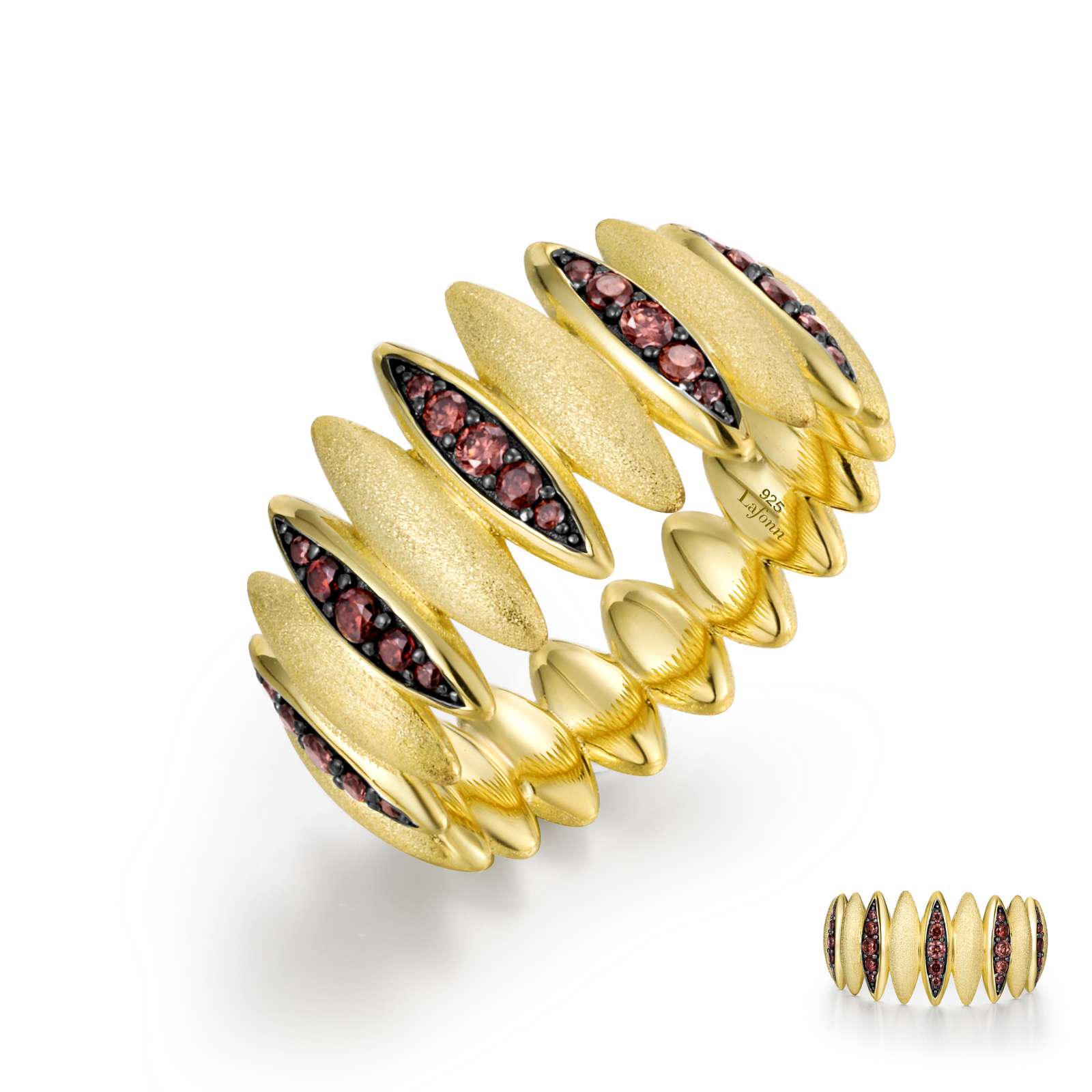 Lafonn Gold Club Simulated Diamond  Mixed-color Ring Armentor Jewelers New Iberia, LA