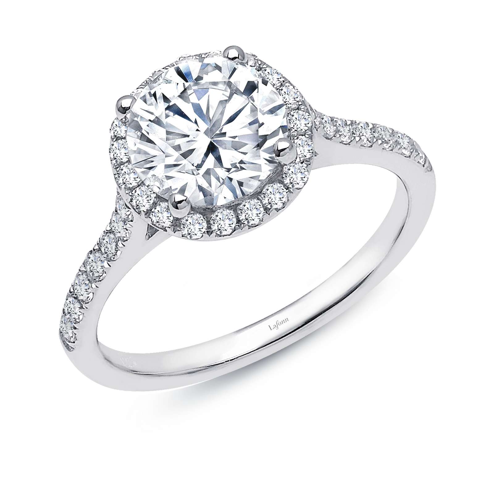 2.51 CTW Halo Engagement Ring Wood's Jewelers Mt. Pleasant, PA