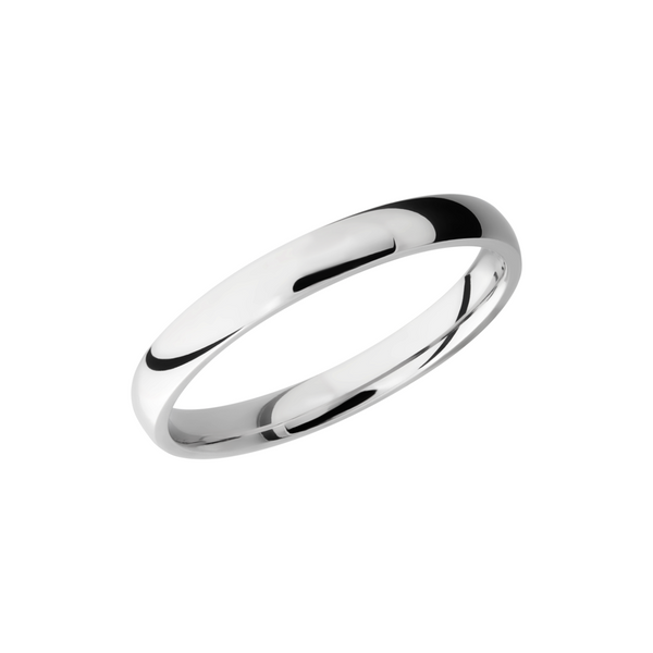 Titanium 3mm domed band Cozzi Jewelers Newtown Square, PA