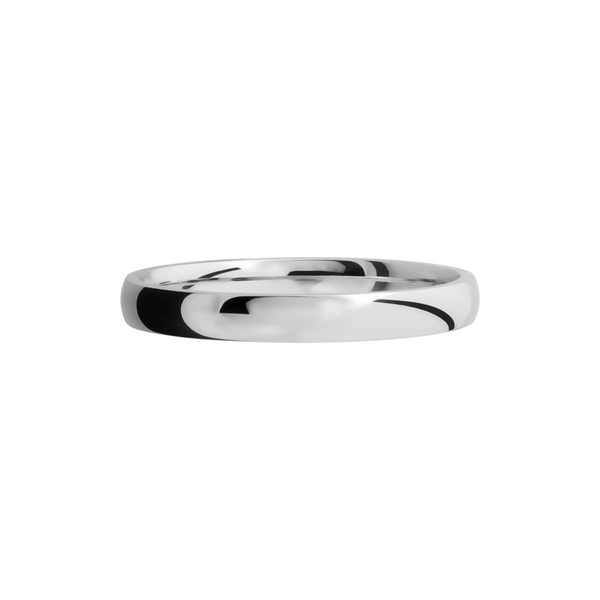 Titanium 3mm domed band Image 3 Cozzi Jewelers Newtown Square, PA