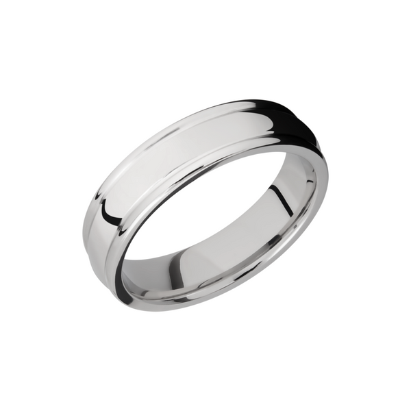 Titanium 6mm domed band with rounded edges Quality Gem LLC Bethel, CT