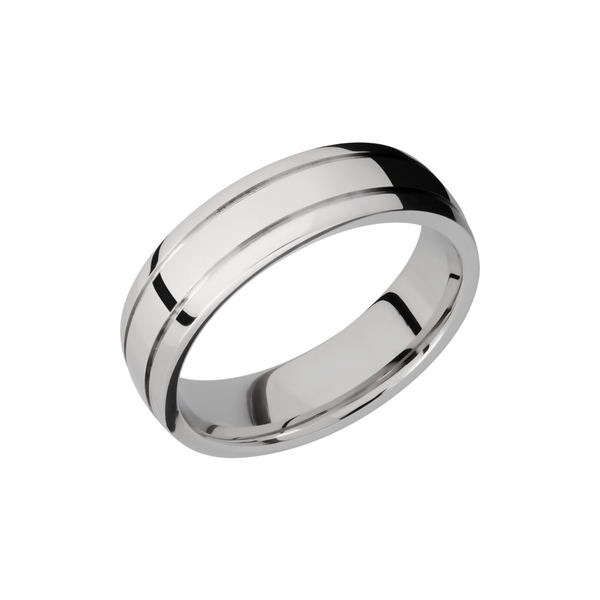 Cobalt chrome 6mm domed band Cozzi Jewelers Newtown Square, PA