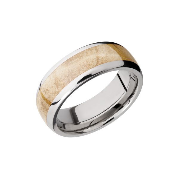 Hardwood & Titanium Wedding Band Cellini Design Jewelers Orange, CT