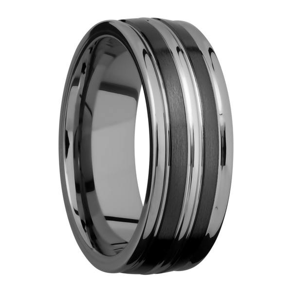 Tungsten Ceramic Wedding Band Image 2 Confer's Jewelers Bellefonte, PA