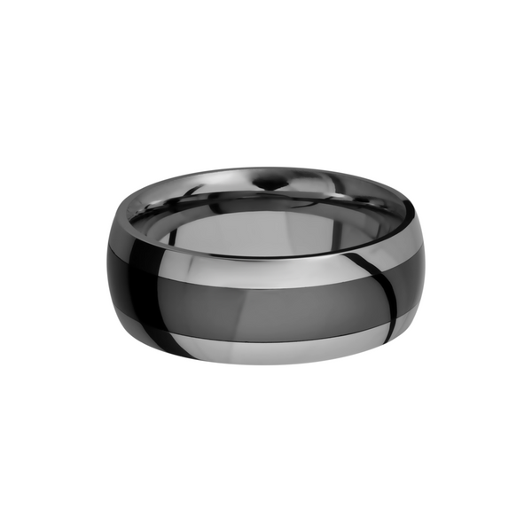 Ceramic and Tungsten Band Image 3 Cozzi Jewelers Newtown Square, PA