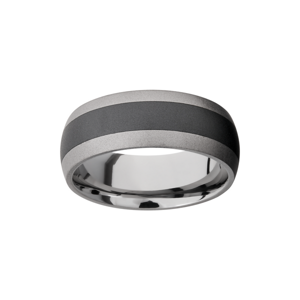Ceramic and Tungsten Band Image 2 Cozzi Jewelers Newtown Square, PA