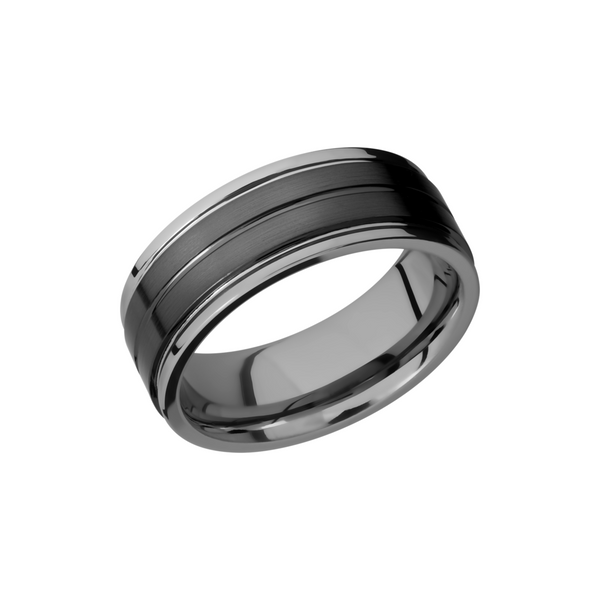 Ceramic and Tungsten Band Cozzi Jewelers Newtown Square, PA