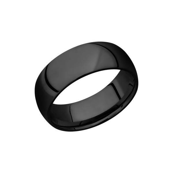 Zirconium 8mm domed band Cozzi Jewelers Newtown Square, PA